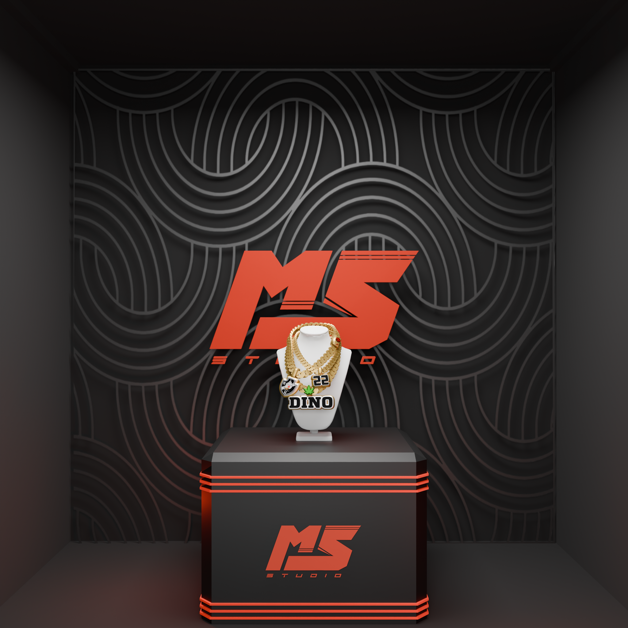 MS Studio — Display para Joias